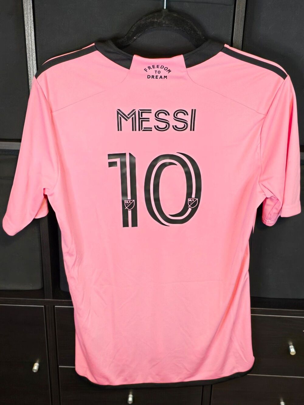 Adidas Lionel Messi Light Pink Inter Miami CF Jersey NWT